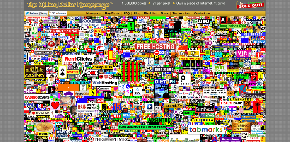 Фантазии веб дизайнеров или 18 самых странных сайтов